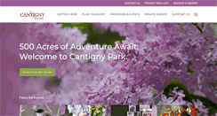 Desktop Screenshot of cantigny.org